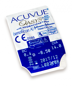 Alternative view of Acuvue Oasys